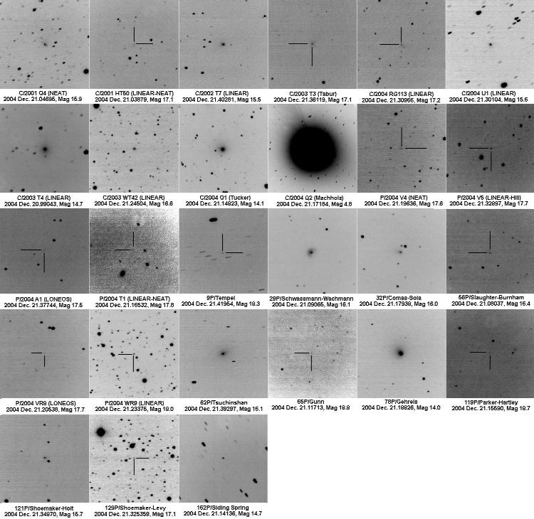 Comet montage